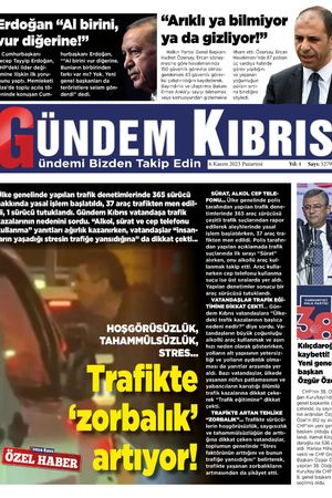 06 Kasım 2023 Gündem Kıbrıs