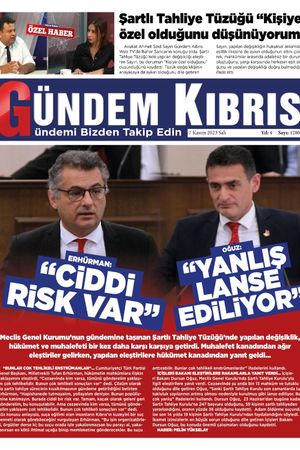 07 Kasım 2023 Gündem Kıbrıs