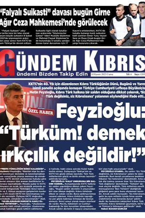 10 Kasım 2023 Gündem Kıbrıs