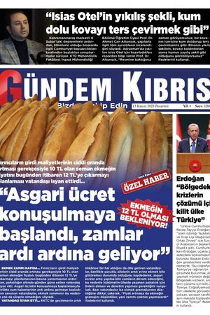 13 Kasım 2023 Gündem Kıbrıs