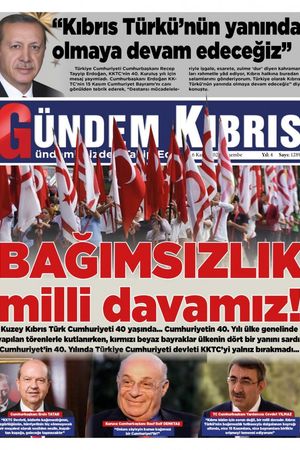 16 Kasım 2023 Gündem Kıbrıs