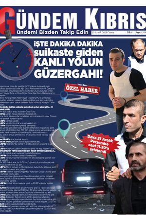 15 Aralık 2023 Gündem Kıbrıs