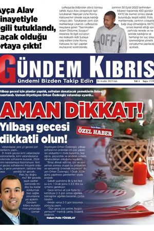 26 Aralık 2023 Gündem Kıbrıs