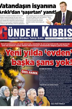 25 Aralık 2023 Gündem Kıbrıs