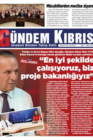 1 Ağustos 2024 Gündem Kıbrıs