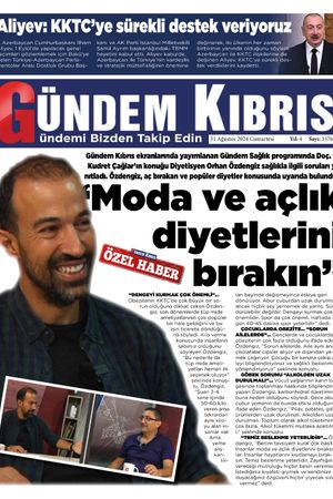 31 Ağustos 2024 Gündem Kıbrıs