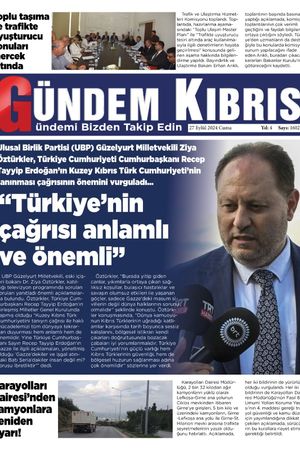 27 Eylül 2024 Gündem Kıbrıs