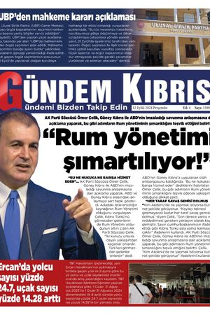 12 Eylül 2024 Gündem Kıbrıs