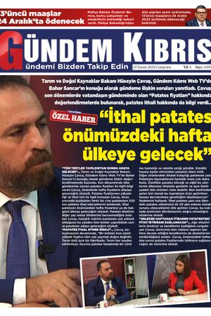 23 Kasım 2024 Gündem Kıbrıs