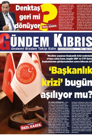 18 Kasım 2024 Gündem Kıbrıs