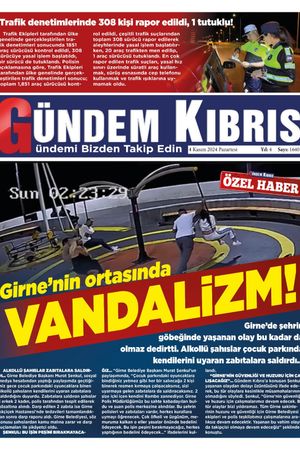 4 Kasım 2024 Gündem Kıbrıs