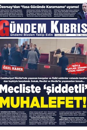 12 Kasım 2024 Gündem Kıbrıs