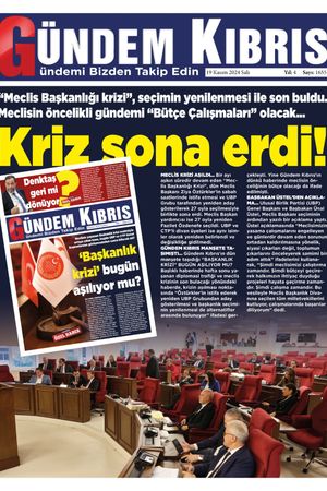 19 Kasım 2024 Gündem Kıbrıs