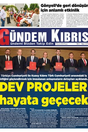 3 Kasım 2024 Gündem Kıbrıs