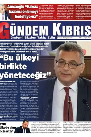 15 Ocak 2025 Gündem Kıbrıs