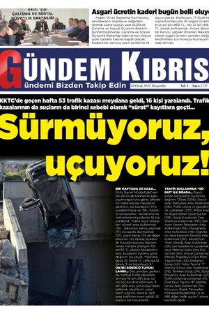 30 Ocak 2025 Gündem Kıbrıs