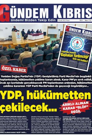 05 Ocak 2025 Gündem Kıbrıs