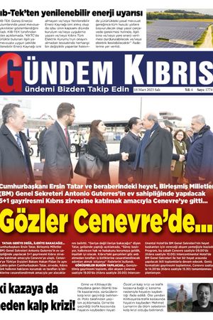 18 Mart 2025 Gündem Kıbrıs