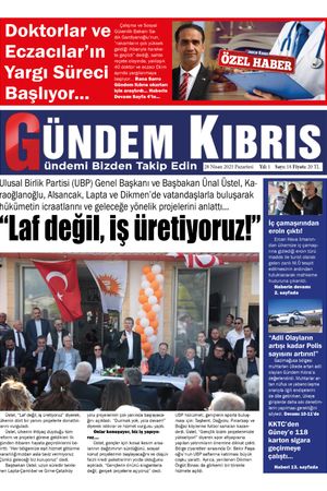 28 Nisan 2025 Gündem Kıbrıs