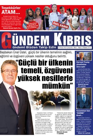 23 Nisan 2025 Gündem Kıbrıs