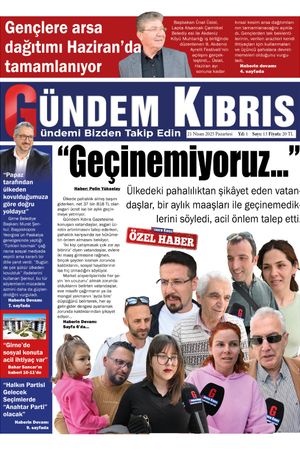21 Nisan 2025 Gündem Kıbrıs