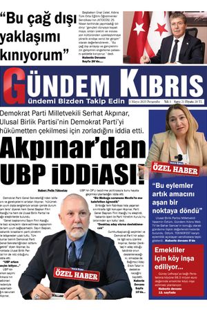 1 Mayıs 2025 Gündem Kıbrıs