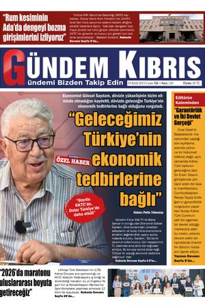 19 Eylül 2025 Gündem Kıbrıs