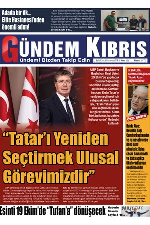 22 Eylül 2025 Gündem Kıbrıs