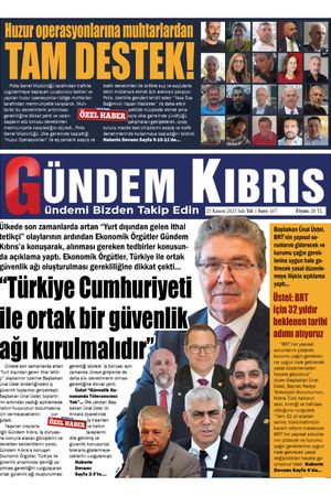 25 Kasım 2025 Gündem Kıbrıs