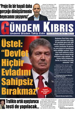 24 Kasım 2025 Gündem Kıbrıs