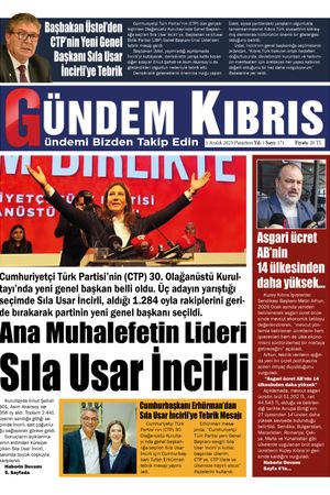 1 Aralık 2025 Gündem Kıbrıs