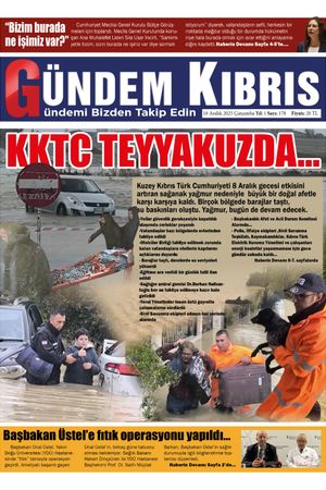10 Aralık 2025 Gündem Kıbrıs