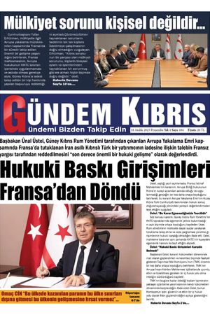 18 Aralık 2025 Gündem Kıbrıs