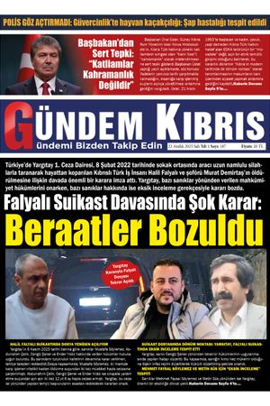 23 Aralık 2025 Gündem Kıbrıs