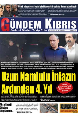 20 Ocak 2026 Gündem Kıbrıs