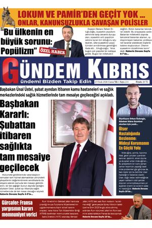 23 Ocak 2026 Gündem Kıbrıs