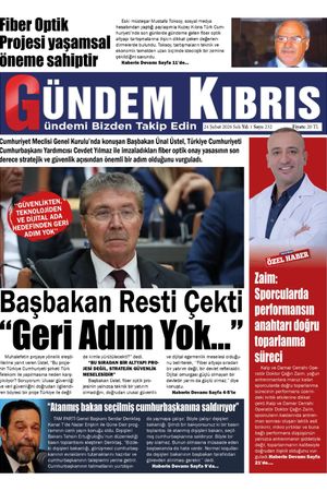 24 Şubat 2026 Gündem Kıbrıs
