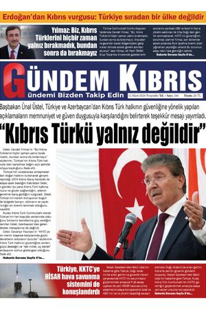 12 Mart 2026 Gündem Kıbrıs