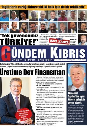 23 Mart 2026 Gündem Kıbrıs