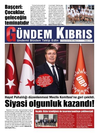 21 Nisan 2026 Gündem Kıbrıs