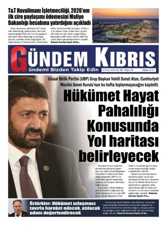 14 Nisan 2026 Gündem Kıbrıs