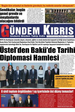 6 Nisan 2025 Gündem Kıbrıs