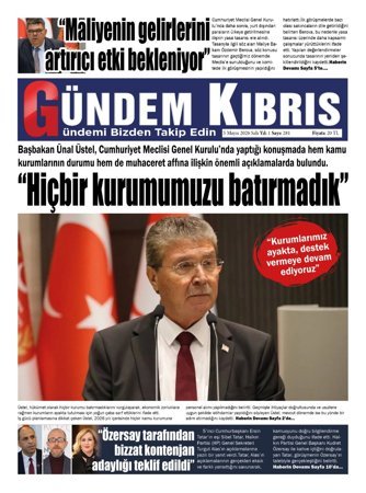5 Mayıs 2026 Gündem Kıbrıs