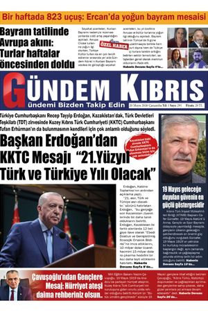 20 Mayıs 2026 Gündem Kıbrıs