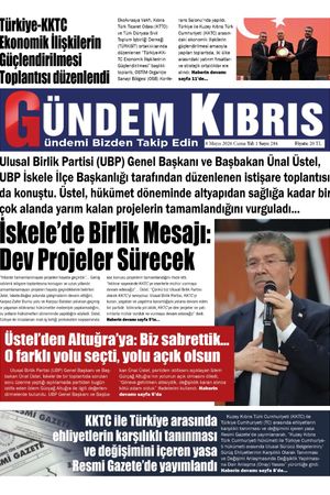 8 Mayıs 2026 Gündem Kıbrıs