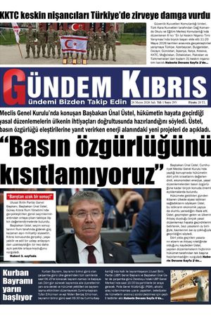 26 Mayıs 2026 Gündem Kıbrıs