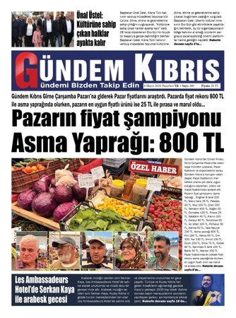 4 Mayıs 2026 Gündem Kıbrıs