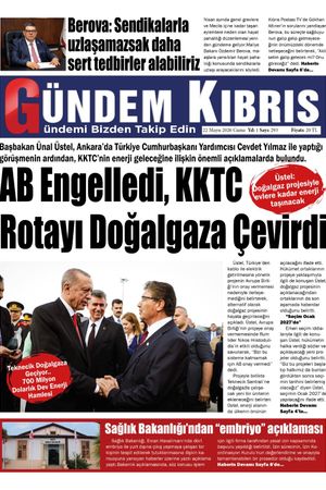 22 Mayıs 2026 Gündem Kıbrıs