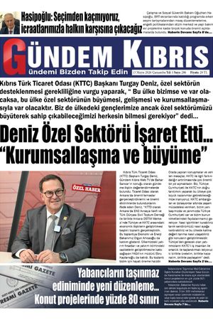 13 Mayıs 2026 Gündem Kıbrıs