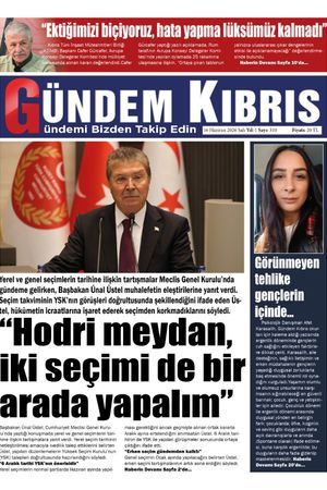 16 Haziran 2026 Gündem Kıbrıs